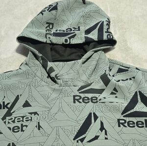Reebok Hoodie Mens Sz 3XL Pullover Long Sleeve Mint Sweatshirt Reebok Logo NWOT